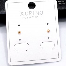 Сережки Xuping18К 20279 (0,2см)